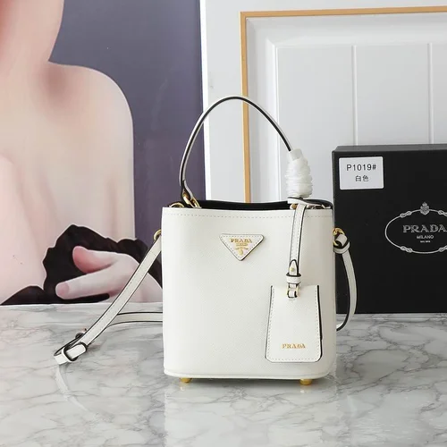 11 Prada Bucket Bag Small Women Luxury Re-Nylon Designer