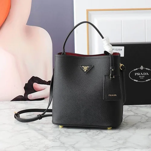 11 Prada Bucket Bag Small Women Luxury Re-Nylon Designer