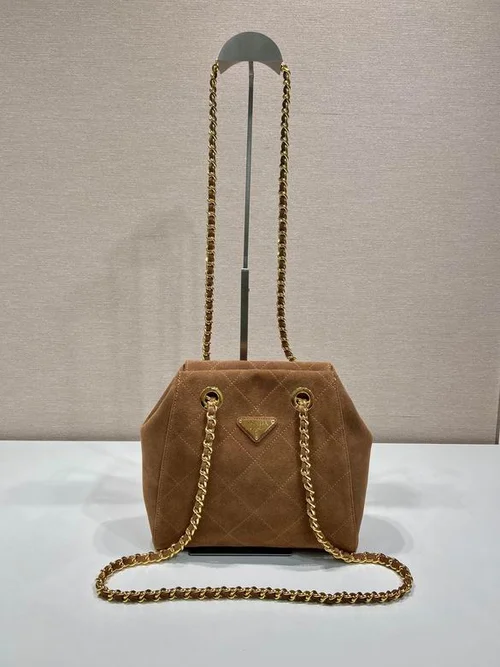 11 Prada Bucket Bag Small Women Luxury Re-Nylon Designer