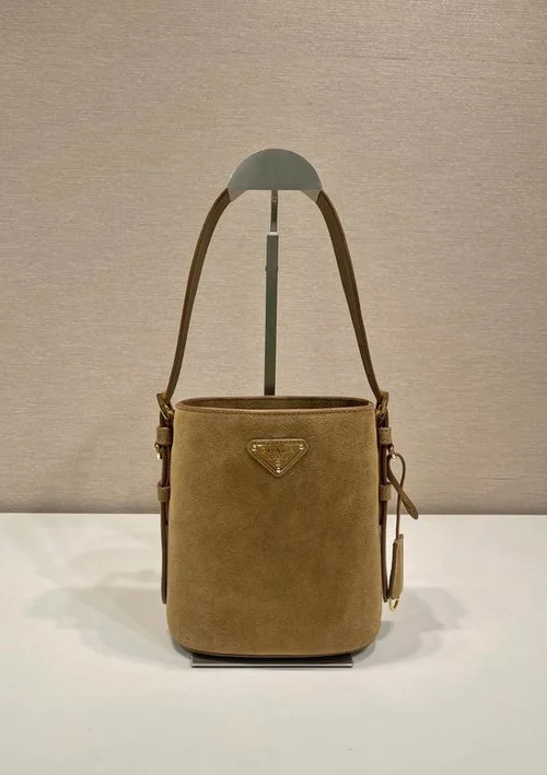 11 Prada Bucket Bag Small Women Luxury Re-Nylon Designer