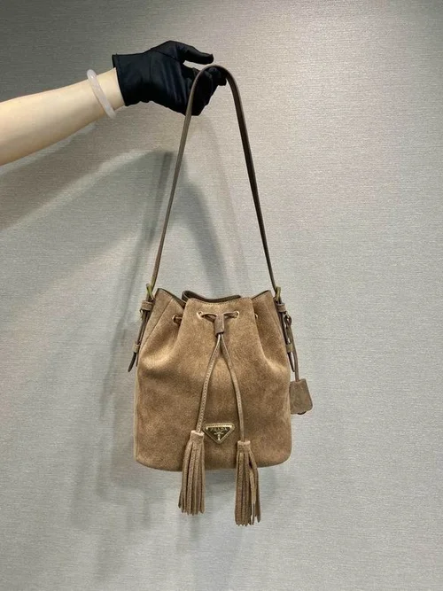 11 Prada Bucket Bag Small Women Luxury Re-Nylon Designer