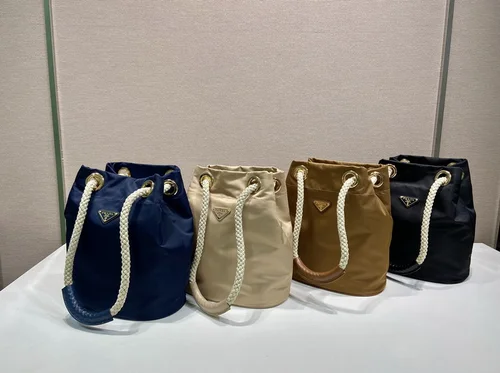 Prada Original Bucket Bags Authentic Re-Nylon Luxury