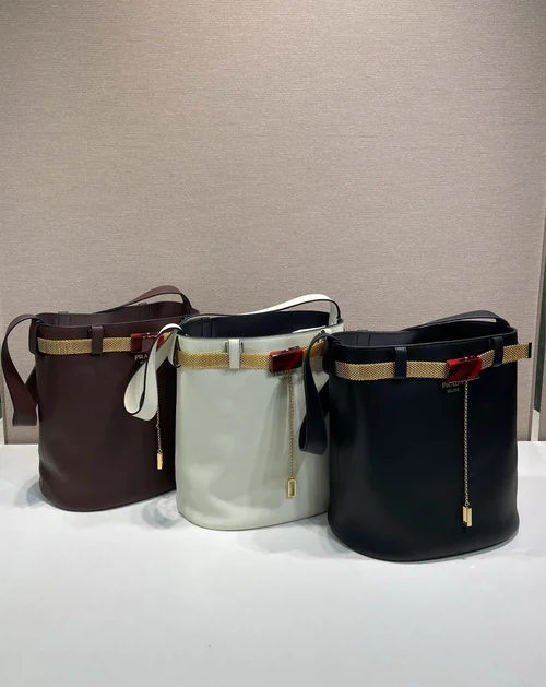 Prada Original Bucket Bags Authentic Re-Nylon Luxury