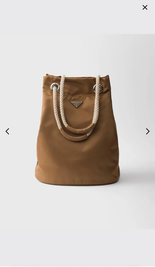 Prada Original Bucket Bags Authentic Re-Nylon Luxury