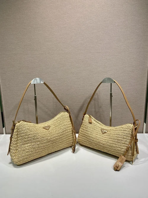 Prada Original Underarm Pouch Authentic Saffiano Leather Luxury