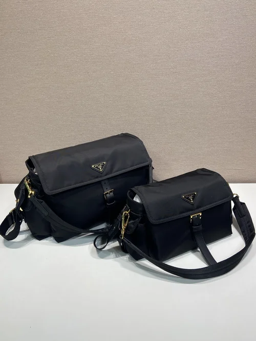 Prada Original Underarm Pouch Authentic Saffiano Leather Luxury