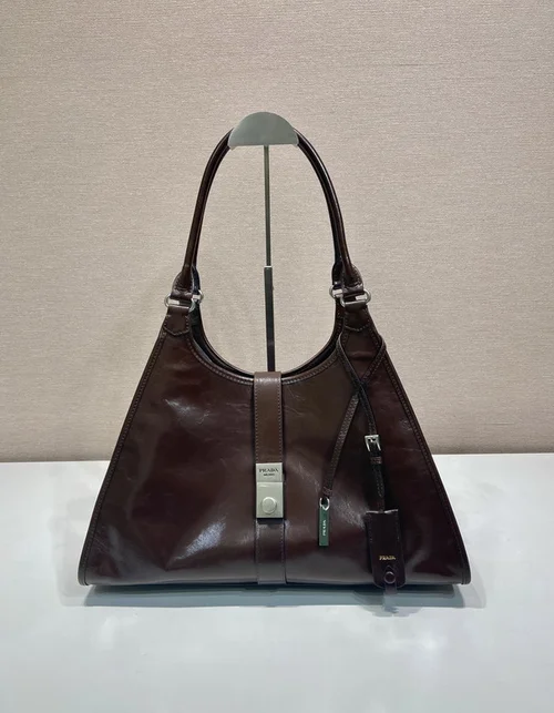 Prada Original Underarm Pouch Authentic Saffiano Leather Luxury