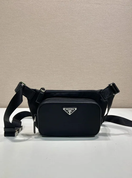 Prada Original Waist Chest Bag Authentic Saffiano Luxury