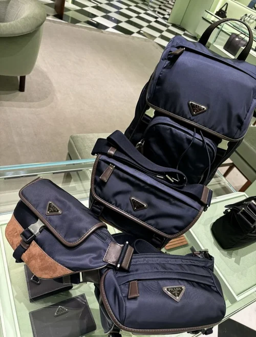 Prada Original Waist Chest Bag Authentic Saffiano Luxury