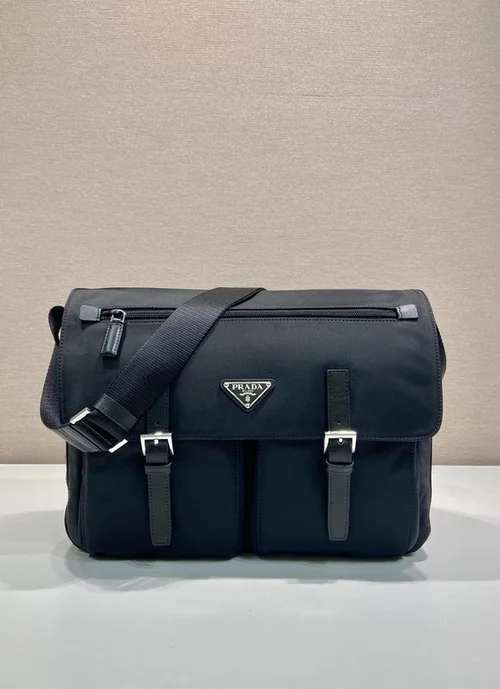 Prada Original Messenger Bags Authentic Saffiano Luxury