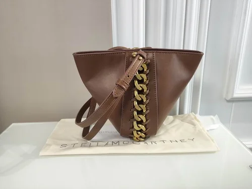 Stella McCartney Frayme Medium Shoulder Bag 25x19x8cm 2 Colors