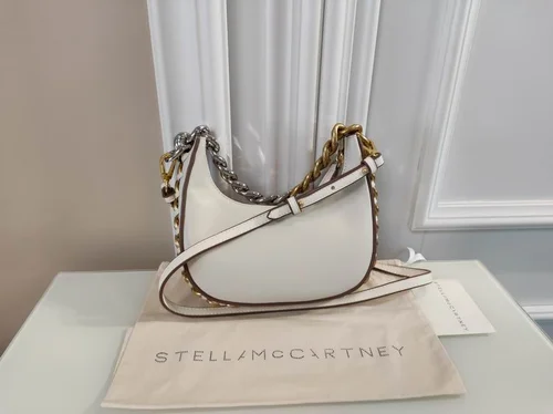 Stella McCartney Frayme Zipit Small Bag 20x11x6cm 5 Colors