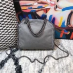 Stella McCartney Medium Logo Tote 25x26x10cm Vegan Leather