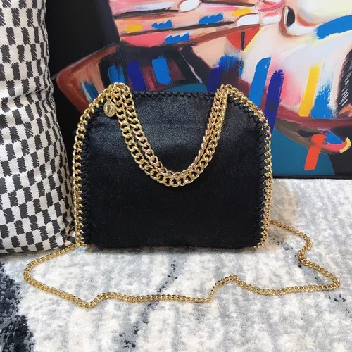 Stella McCartney Medium Logo Tote 25x26x10cm Vegan Leather