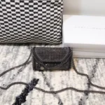 Stella McCartney Logo Mini Bag 16x11x6cm Vegan Leather