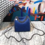 Stella McCartney Mini Logo Crossbody 16x17x7cm Vegan Leather