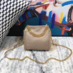 Stella McCartney Mini Logo Crossbody 16x17x7cm Vegan Leather