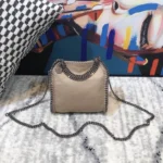 Stella McCartney Mini Logo Crossbody 16x17x7cm Vegan Leather