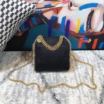 Stella McCartney Mini Logo Crossbody 16x17x7cm Vegan Leather