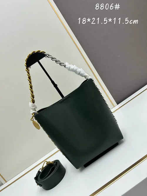 11 Stella McCartney Frayme Chain Shoulder Handbag Women Vegan