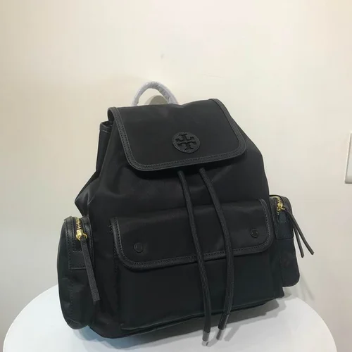 Tory Burch Backpack Medium Women Luxury Nylon Leather