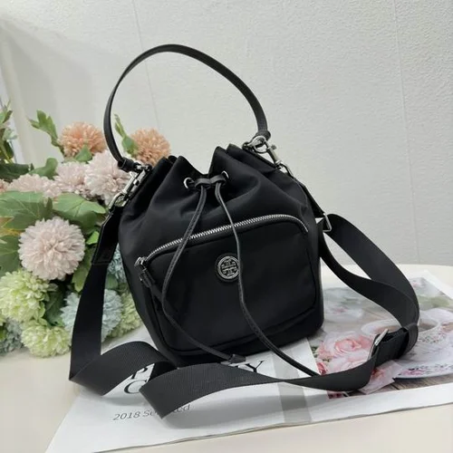 Tory Burch Backpack Medium Women Luxury Nylon Leather