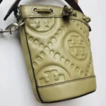 Tory Burch Original Bucket Bag Authentic Leather Luxury