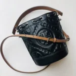 Tory Burch Original Bucket Bag Authentic Leather Luxury
