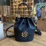 Tory Burch Original Bucket Bag Authentic Leather Luxury