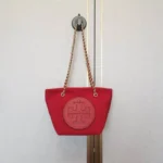 Tory Burch Original Large Shopping Bag Authentic Leather