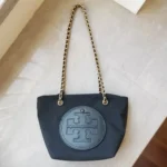 Tory Burch Original Large Shopping Bag Authentic Leather