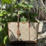 Tory Burch Original Large Shopping Bag Authentic Leather