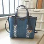 Tory Burch Original Large Shopping Bag Authentic Leather