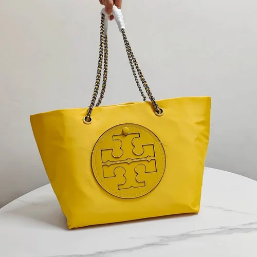 Tory Burch Original Large Shopping Bag Authentic Leather