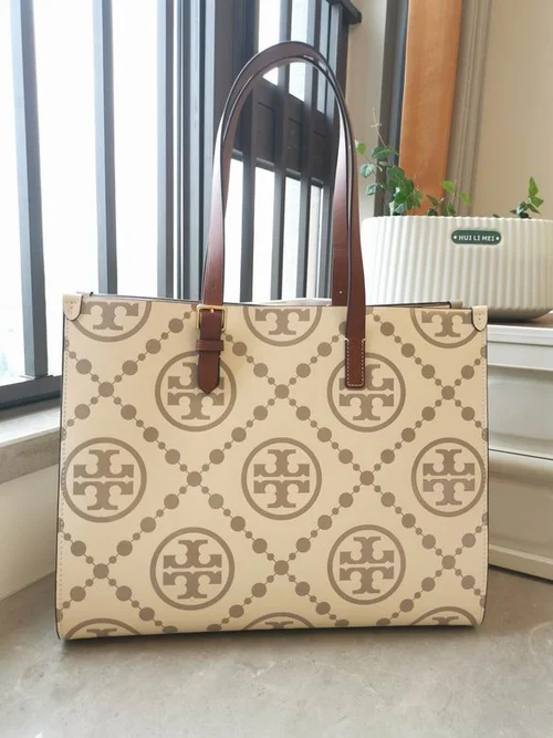 Tory Burch Original Large Tote Bag Authentic Leather