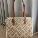 Tory Burch Original Large Tote Bag Authentic Leather