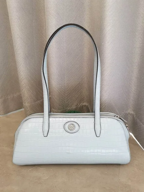 Tory Burch Original Bowling Bag Authentic Leather Luxury