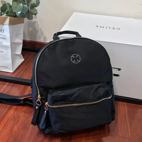 Tory Burch Original Backpack Authentic Nylon Leather