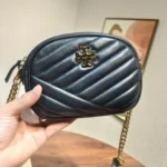 Tory Burch Original Camera Bag Authentic Leather Luxury