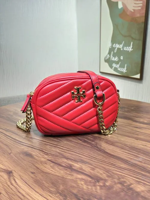 Tory Burch Original Camera Bag Authentic Leather Luxury