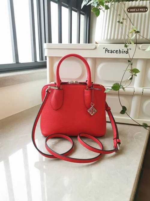 Tory Burch Original Shell Bag Authentic Leather Luxury