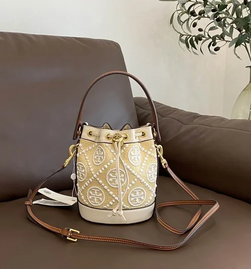 11 Tory Burch Bucket Bags Small Women Luxury Leather