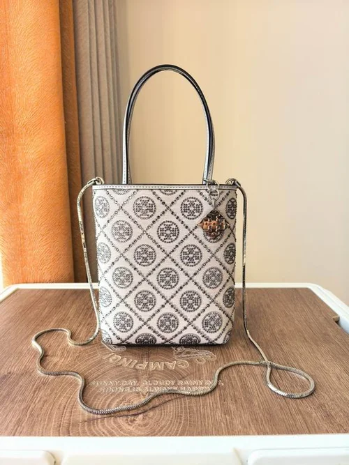 Tory Burch Original Large Shopping Bag Authentic Leather