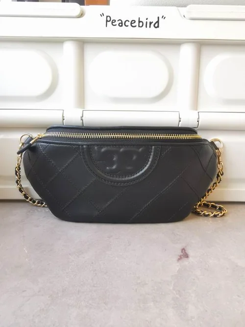 Tory Burch Original Chest Fanny Pack Authentic Leather