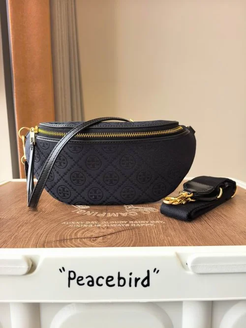 Tory Burch Original Chest Fanny Pack Authentic Leather