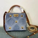 Valentino Original Women's Handbag Authentic Leather Luxury