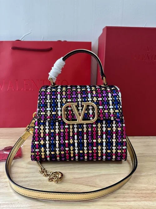 Valentino Original Women's Handbag Authentic Leather Luxury