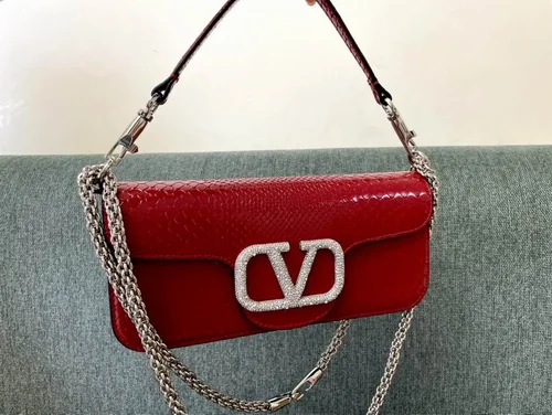 Valentino Original Women's Handbag Authentic Leather Luxury