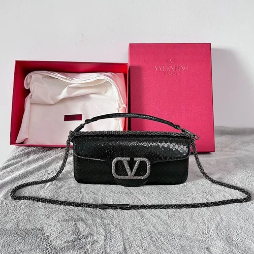 Valentino Original Women's Handbag Authentic Leather Luxury