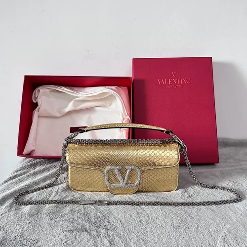 Valentino Original Women's Handbag Authentic Leather Luxury